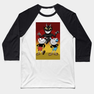 Cuphead and Mugman Baseball T-Shirt